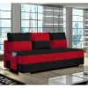 Wohnen Betten|Sofas<Federkern Sofabett in Schwarz und Rot - Nusret