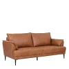 Wohnen Sofas<Federkern Wohnzimmersofa aus Echtleder - Zierra