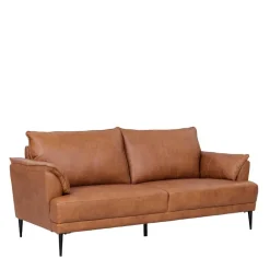 Wohnen Sofas<Federkern Wohnzimmersofa aus Echtleder - Zierra