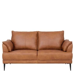 Wohnen Sofas<Federkern Wohnzimmersofa aus Echtleder - Zierra