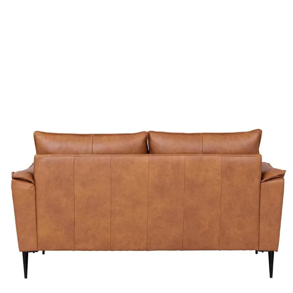 Wohnen Sofas<Federkern Wohnzimmersofa aus Echtleder - Zierra