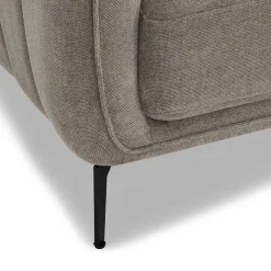 Wohnen Sofas<Federkernsofa in Beige Stoffbezug - Ordinia