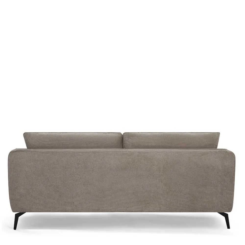 Wohnen Sofas<Federkernsofa in Beige Stoffbezug - Ordinia