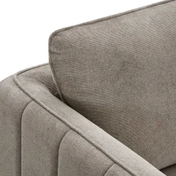 Wohnen Sofas<Federkernsofa in Beige Stoffbezug - Ordinia