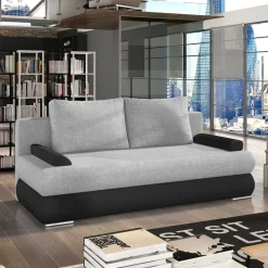 Wohnen Sofas<Federkernsofa mit 200x140 cm Bettfunktion - Anguilla
