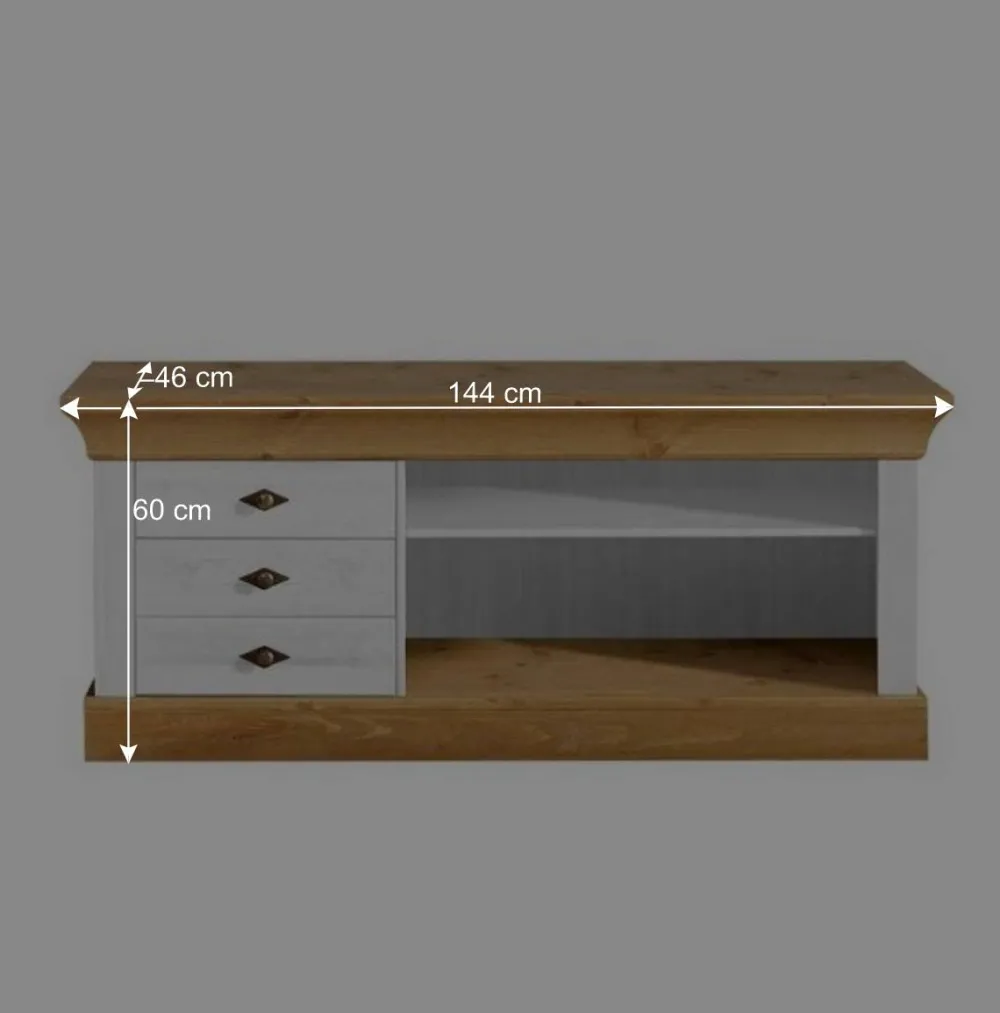 Wohnen Tv & Hifi-Möbel|Lowboards<Fernseh Unterschrank Sibiuta im Landhausstil