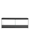 Wohnen Tv & Hifi-Möbel|Lowboards<Fernseher Tisch in Schwarz MDF - Sulara