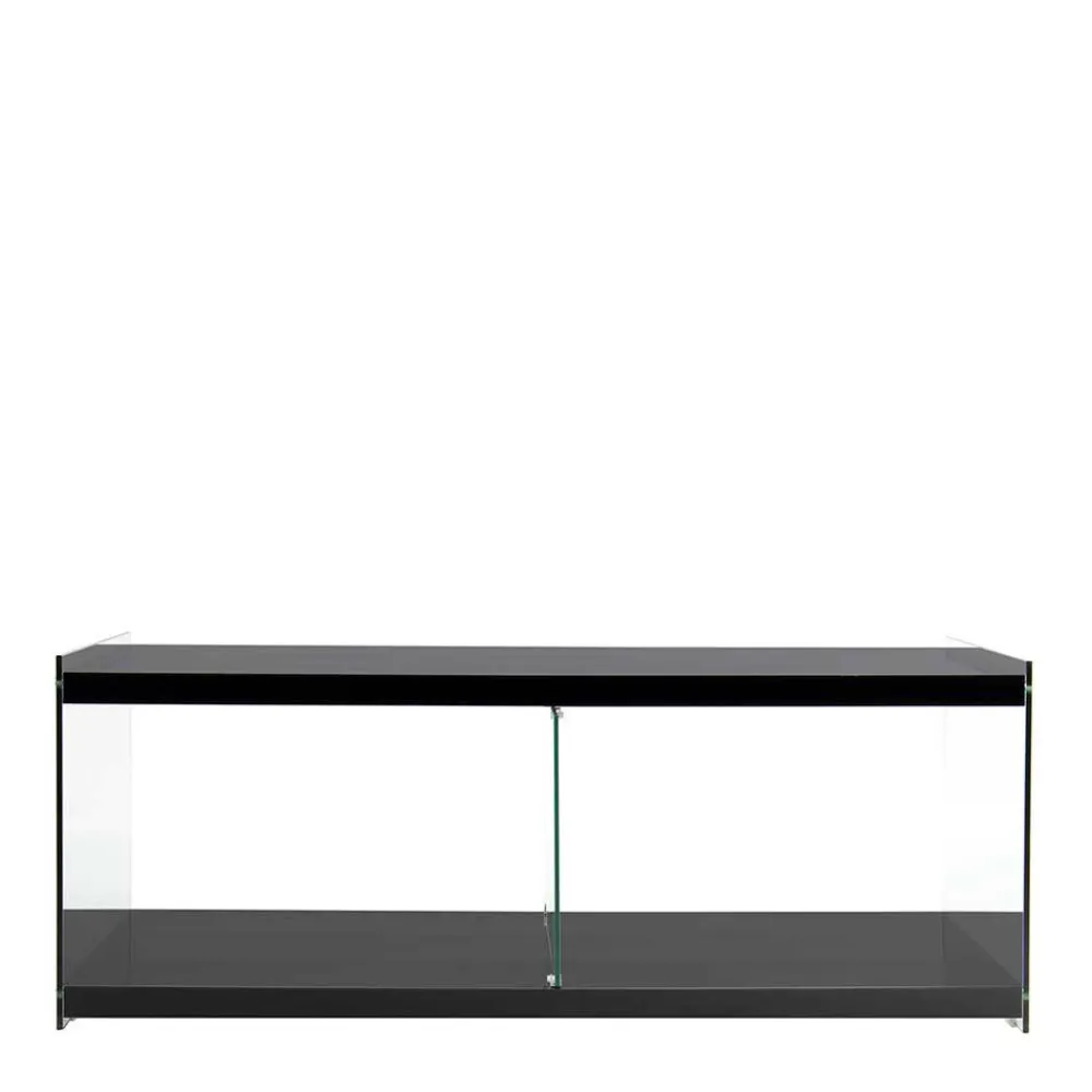 Wohnen Tv & Hifi-Möbel|Lowboards<Fernseher Tisch in Schwarz MDF - Sulara