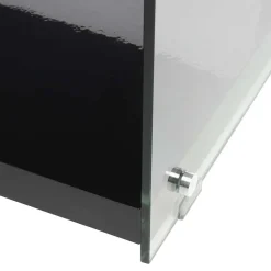 Wohnen Tv & Hifi-Möbel|Lowboards<Fernseher Tisch in Schwarz MDF - Sulara