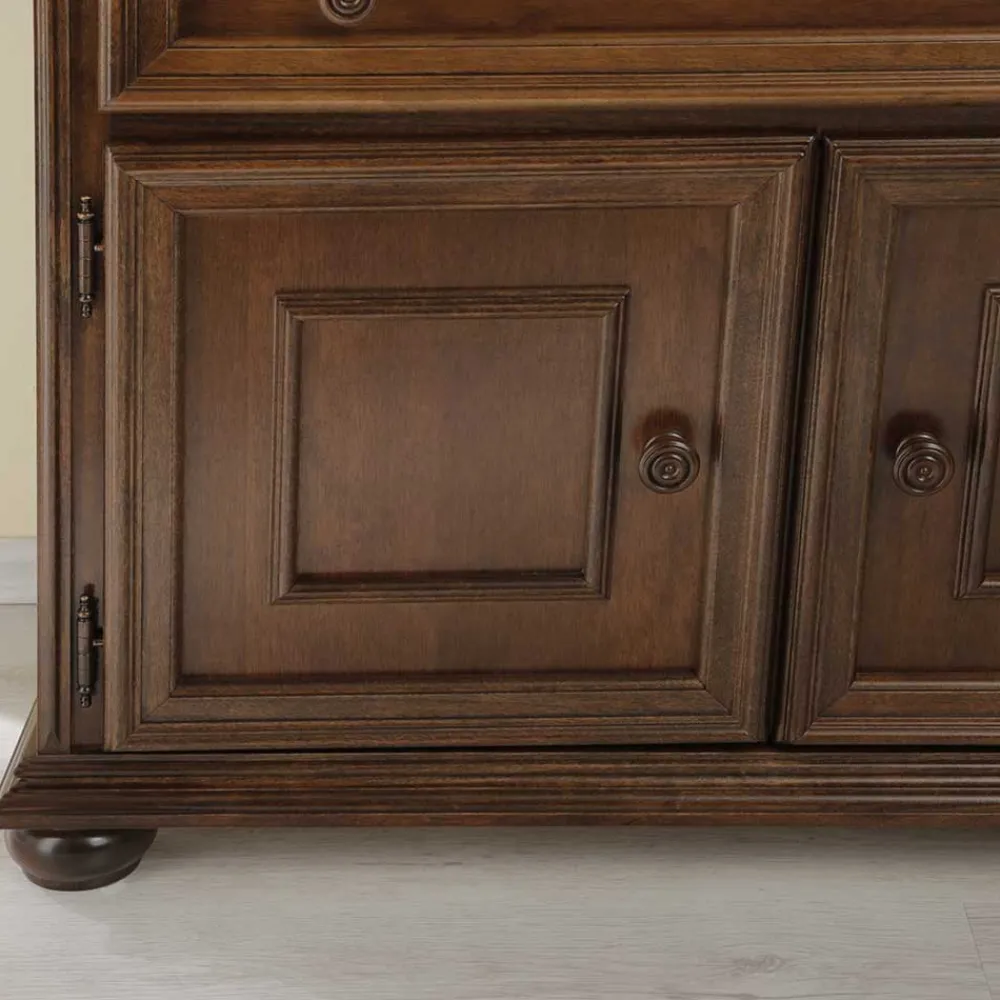 Wohnen Tv & Hifi-Möbel<Fernseher Unterschrank in Walnussfarben - Manicos