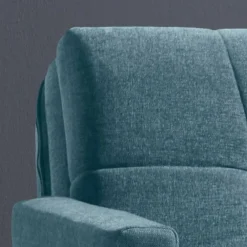 Wohnen Betten|Sofas<Flachgewebe Bettcouch in Petrol Blau - Vlatkura