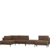 Wohnen Sofas<Flexible Couch aus Modulen in Braun - Ravonia (fünfteilig)