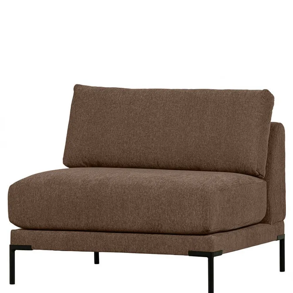 Wohnen Sofas<Flexible Couch aus Modulen in Braun - Ravonia (fünfteilig)