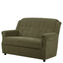 Wohnen Sofas<Flockstoff Couch in Dunkelgrün - Ramira