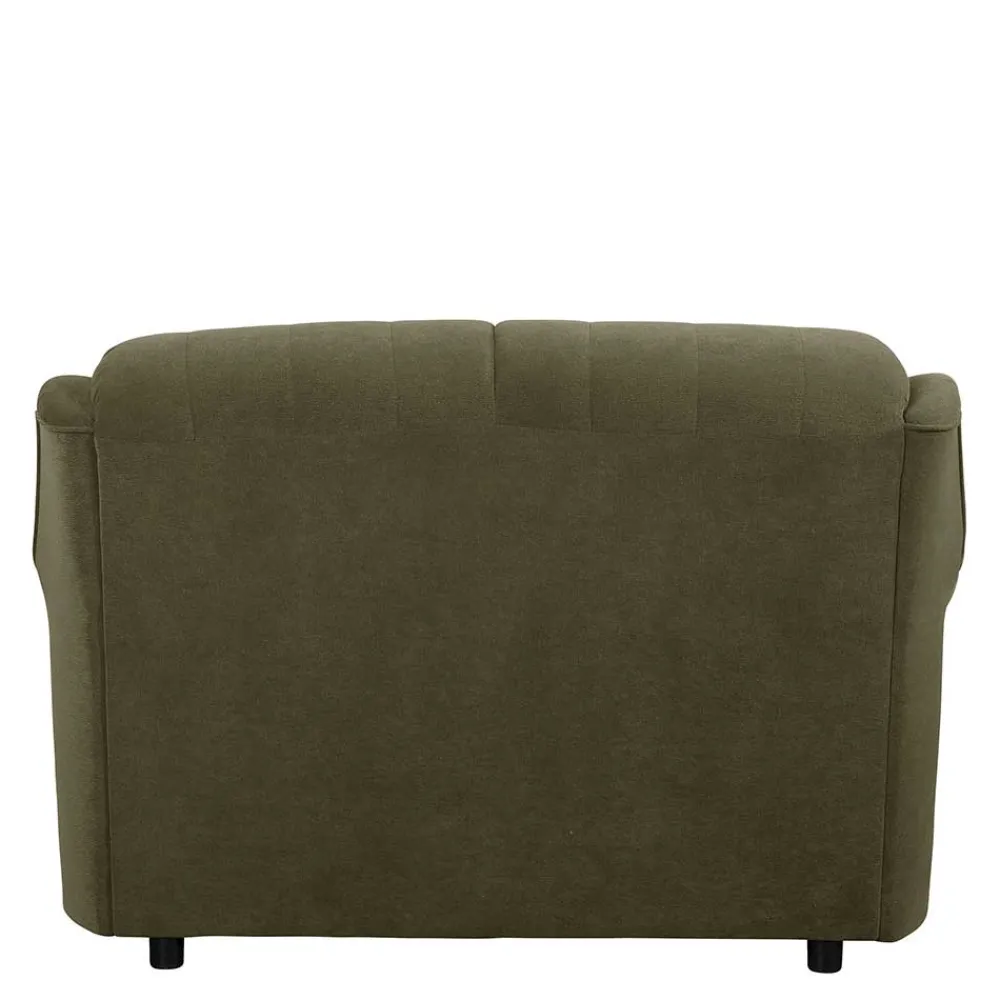 Wohnen Sofas<Flockstoff Couch in Dunkelgrün - Ramira