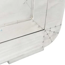 Wohnen Garderoben<Flugzeug Design Flurmöbel aus Alu - Pilot (vierteilig)