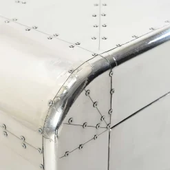 Wohnen Garderoben<Flugzeug Design Flurmöbel aus Alu - Pilot (vierteilig)