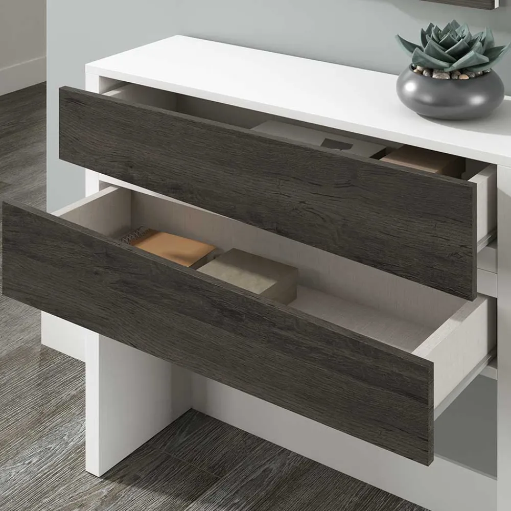 Wohnen Garderoben<Flur Design Konsolentisch & Spiegel - Zyana (zweiteilig)