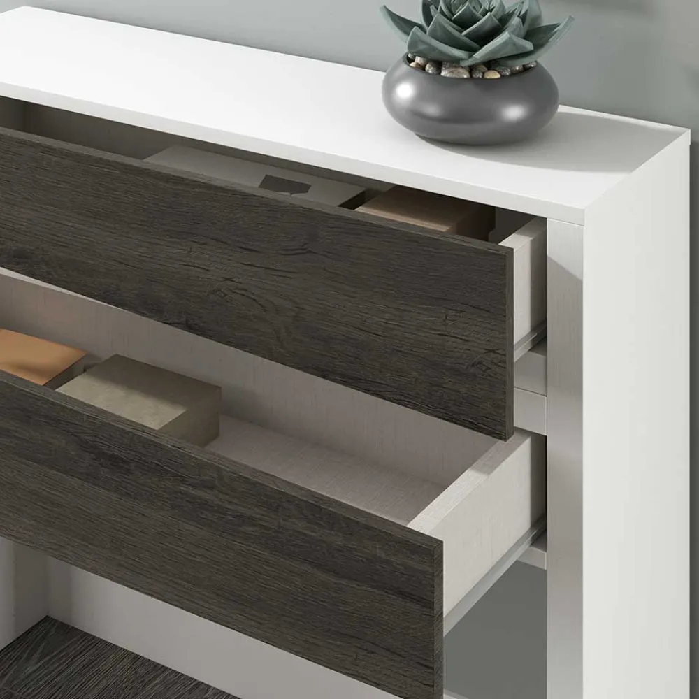 Wohnen Garderoben<Flur Design Konsolentisch & Spiegel - Zyana (zweiteilig)