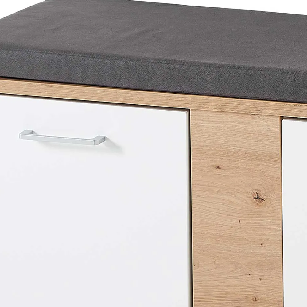 Wohnen Sitzbank<Flurbank mit Klappe und Schublade - Symbrosia