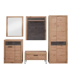 Wohnen Garderoben<Flureinrichtung Komplettset modern - Carry (fünfteilig)