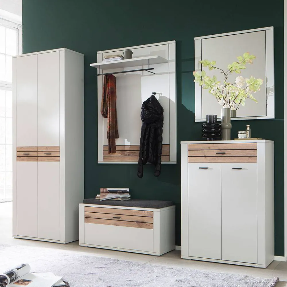 Wohnen Garderoben<Flureinrichtung Komplettset modern - Ballina (fünfteilig)