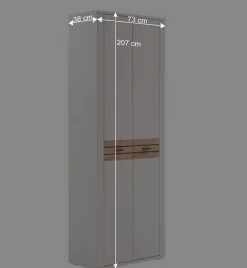 Wohnen Garderoben<Flureinrichtung Komplettset modern - Ballina (fünfteilig)