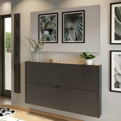 Wohnen Garderoben<Flureinrichtung Möbelset modern - Sidgarus (zweiteilig)