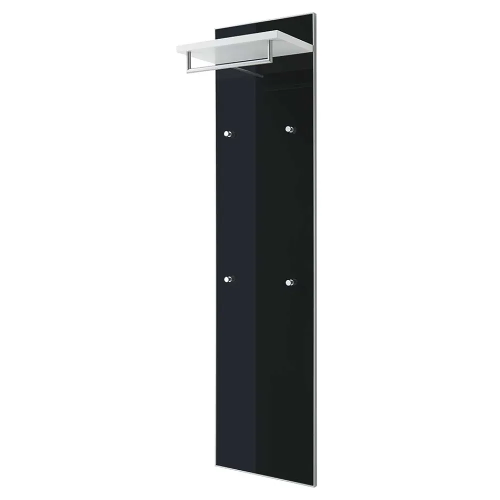 Wohnen Garderoben<Flurgarderobe Liotra in Anthrazit Weiß
