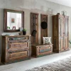 Wohnen Garderoben<Flurgarderobenset Jamaica in Bunt Shabby Chic (sechsteilig)