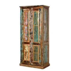 Wohnen Garderoben<Flurgarderobenset Jamaica in Bunt Shabby Chic (sechsteilig)