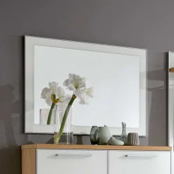 Wohnen Garderoben<Flurgarderobenset Wynoca in Weiß Glas beschichtet (fünfteilig)