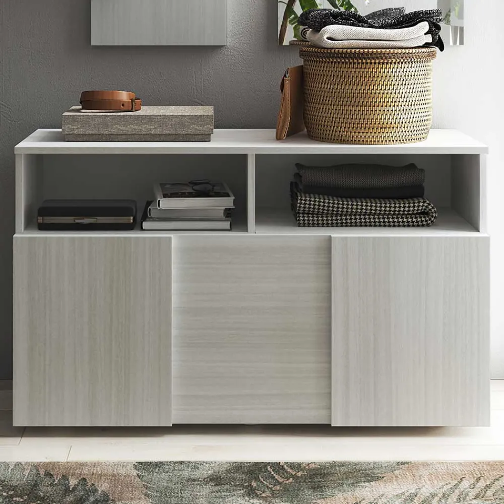 Wohnen Tv & Hifi-Möbel|Lowboards<Flurkommode in Eukalyptus Holzoptik - Hollie