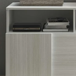 Wohnen Tv & Hifi-Möbel|Lowboards<Flurkommode in Eukalyptus Holzoptik - Hollie
