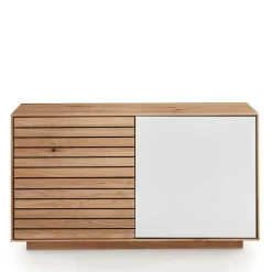 Wohnen Garderoben<Flurmöbel Set aus Asteiche Massivholz - Zonga (fünfteilig)