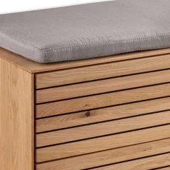 Wohnen Garderoben<Flurmöbel Set aus Asteiche Massivholz - Zonga (fünfteilig)