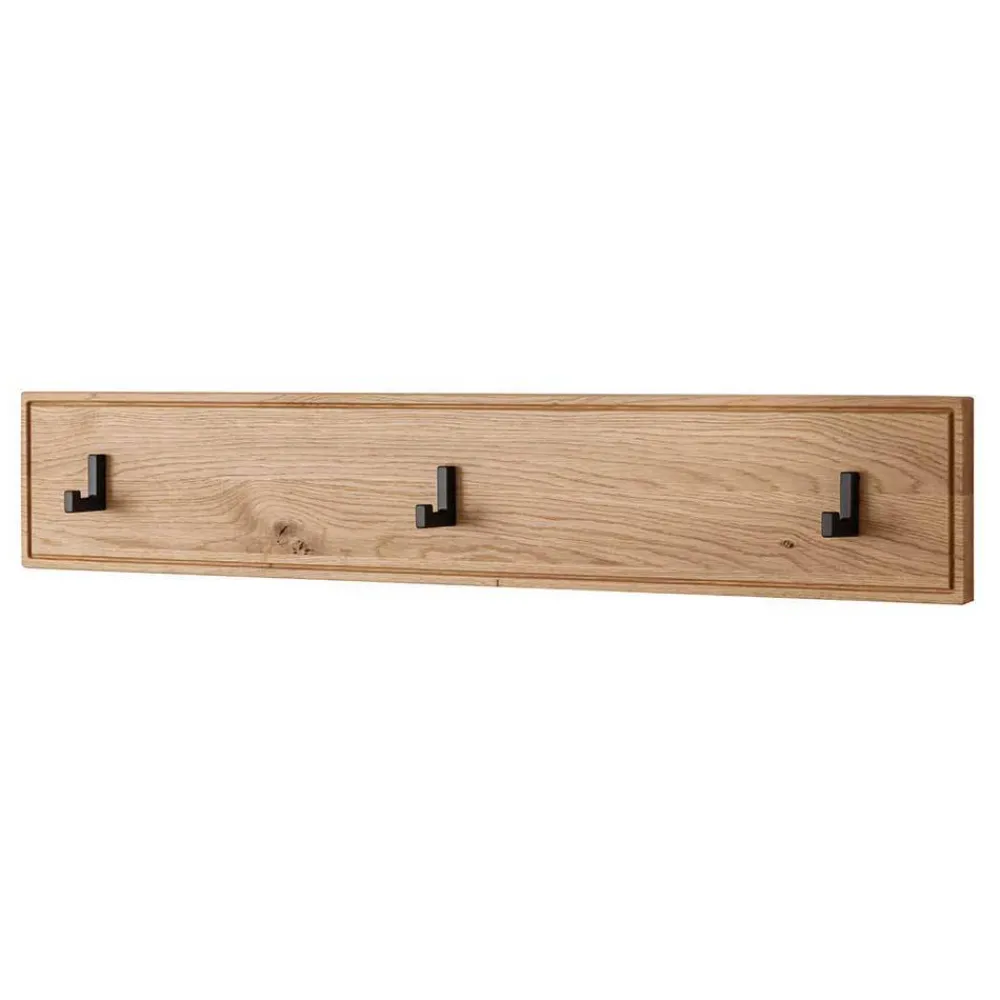 Wohnen Garderoben<Flurmöbel Set aus Asteiche Massivholz - Zonga (fünfteilig)