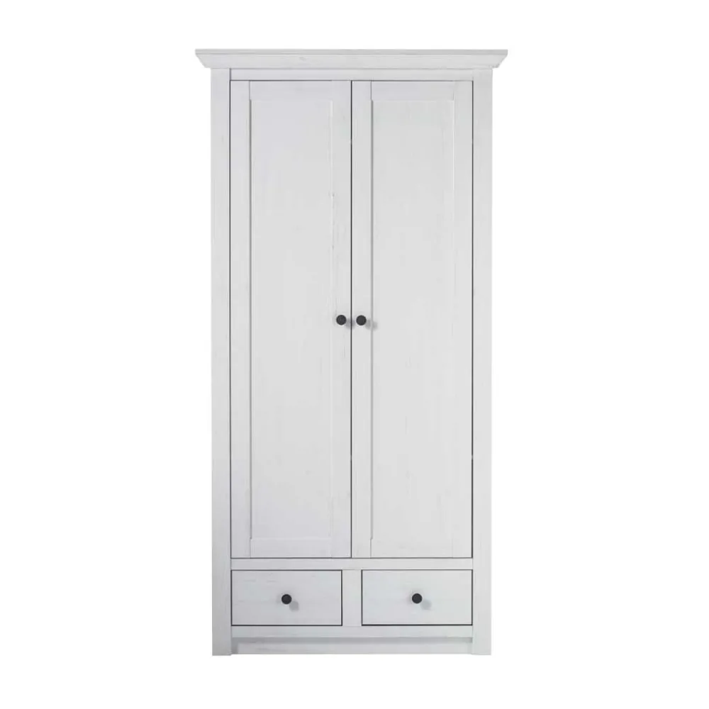 Wohnen Garderoben<Flurmöbel Set Chelles in Landhausstil (dreiteilig)