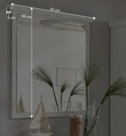 Wohnen Garderoben<Flurmöbel Set Chelles in Landhausstil (dreiteilig)