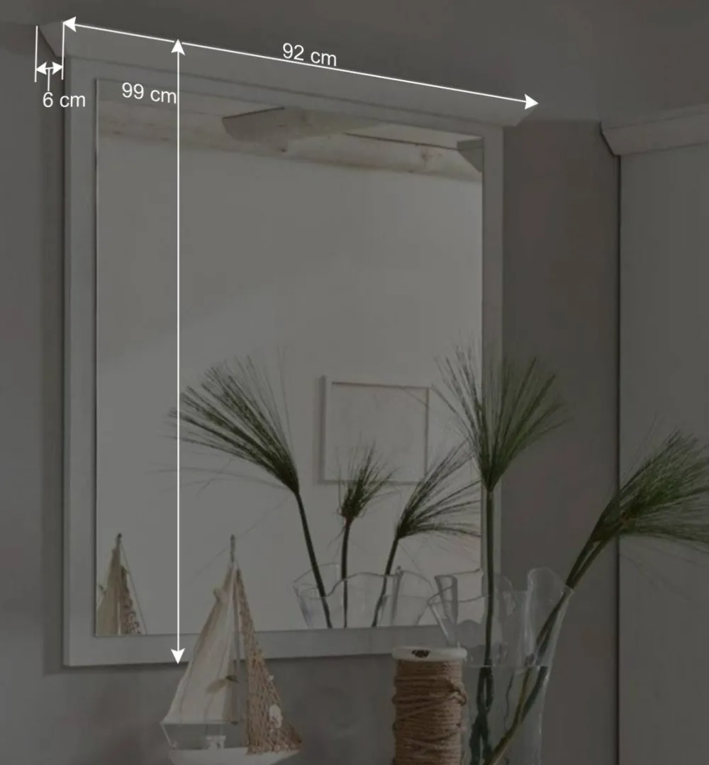 Wohnen Garderoben<Flurmöbel Set Chelles in Landhausstil (dreiteilig)