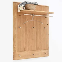 Wohnen Garderoben<Flurmöbel Set in Eiche Bianco - Mabasa (fünfteilig)