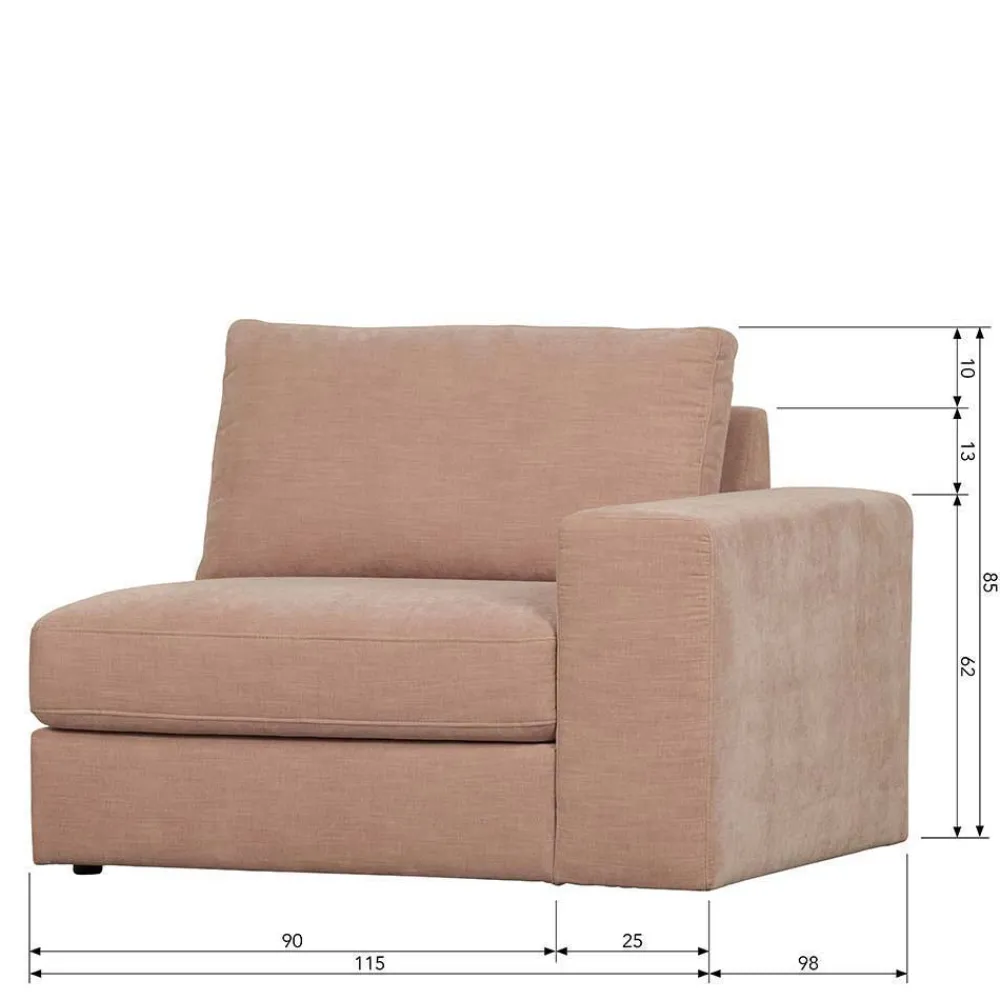 Wohnen Sofas<Fünf Couchelemente - modulare Wohnlandschaft - Iliana