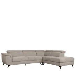 Wohnen Sofas<Fünfsitzer Eckcouch in Beige - Hisa