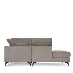 Wohnen Sofas<Fünfsitzer Eckcouch in Beige - Hisa