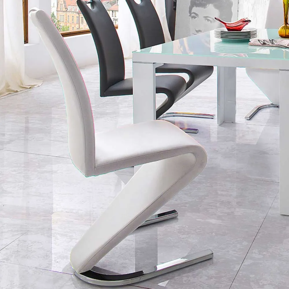 Wohnen Sessel|Stühle<Freischwinger Ahin mit Griff (2er Set)