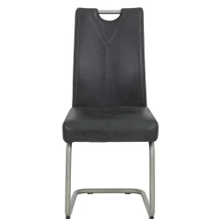 Wohnen Sessel<Freischwinger Stühle aus Microfaser - Fucio (Set)