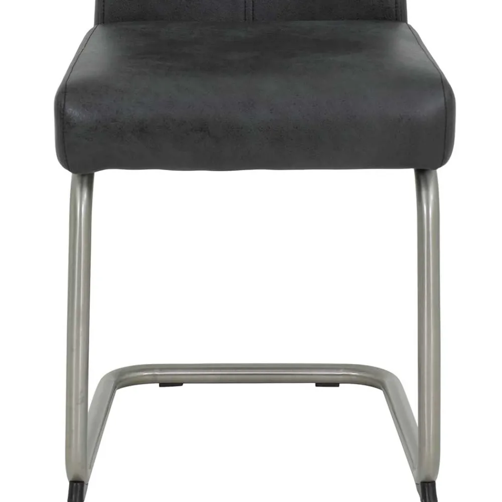 Wohnen Sessel<Freischwinger Stühle aus Microfaser - Fucio (Set)