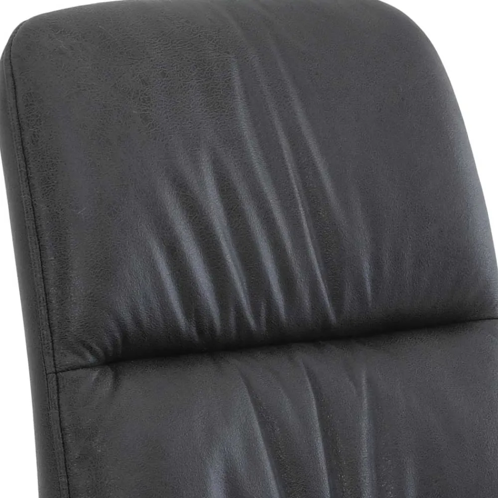 Wohnen Sessel|Stühle<Freischwingerstuhl in Anthrazit Microfaser - Settas (Set)