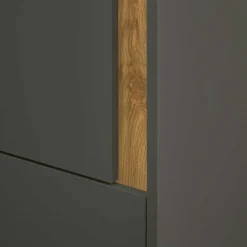 Wohnen Wohnwände<Funktionelle Wohnwand Möbel - Ahilav (fünfteilig)