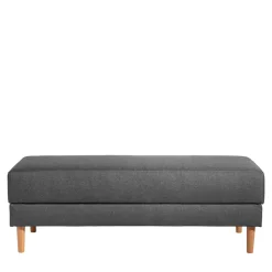 Wohnen Sofas<Funktionelles Ecksofa in Dunkelgrau - Kalastania (zweiteilig)